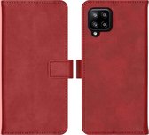 Samsung Galaxy A42 Hoesje met Pasjeshouder - iMoshion Luxe Booktype - Rood