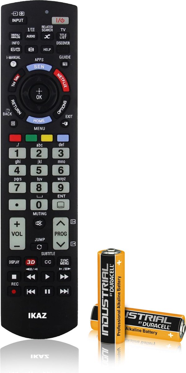 IKAZ® Universele afstandsbediening Sony TV Inclusief  batterijen|Televisie||Smart... | bol.com