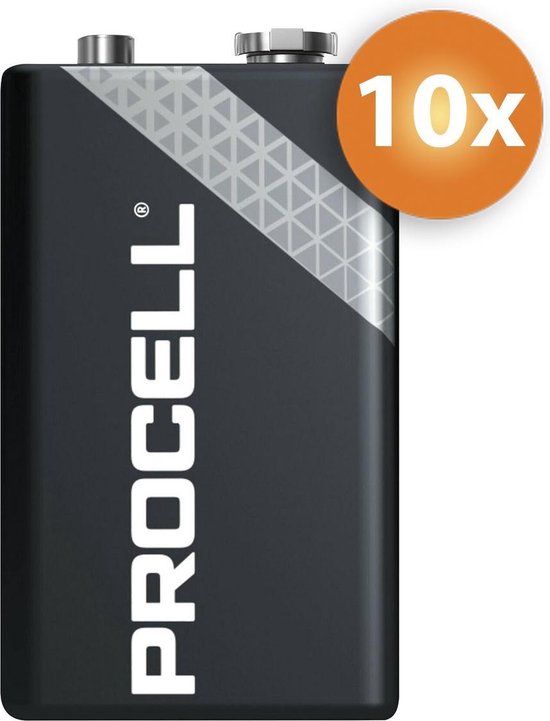 Procell Alkaline  9V / 6LR61 - 10 pack - - ProCell