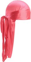 Durag – Roze Du-Rag premium kwaliteit – Roze durag – Roze - Waves durag - Hoofddeksel - Silky - Waves - Wave cap – Hoofddoek – Du-Rag