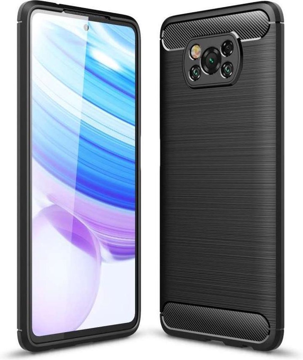 Just in Case Rugged TPU Xiaomi Poco X3/X3 Pro hoesje - Zwart
