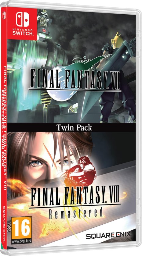 Nintendo Switch FINAL FANTASY VII REMAKE Pack Final Fantasy 7 VII & 8 VIII Twin Pack (Nintendo Switch) PAL