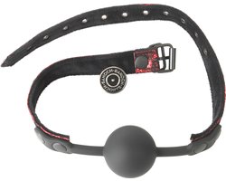 Banoch | courtesan ballgag red | siliconen Bal ∅ 4 cm