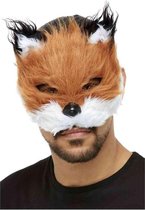 Smiffys Masker Fox Face Oranje