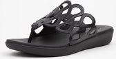 FitFlop™ Elodie Entwined Loops Toe-thongs Zwart - Maat 40