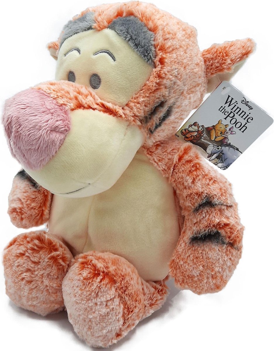 Disney Winnie The Pooh / Winnie De Poeh - Teigetje / Tijgertje - Pluche Knuffel - 35 cm - Disney