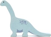 Tender Leaf Toys Dino Brachiosaurus 15 Cm Hout Blauw