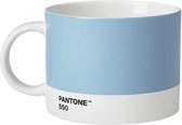 Pantone Theekop en schotel - Bone China - Light Blue 550 C