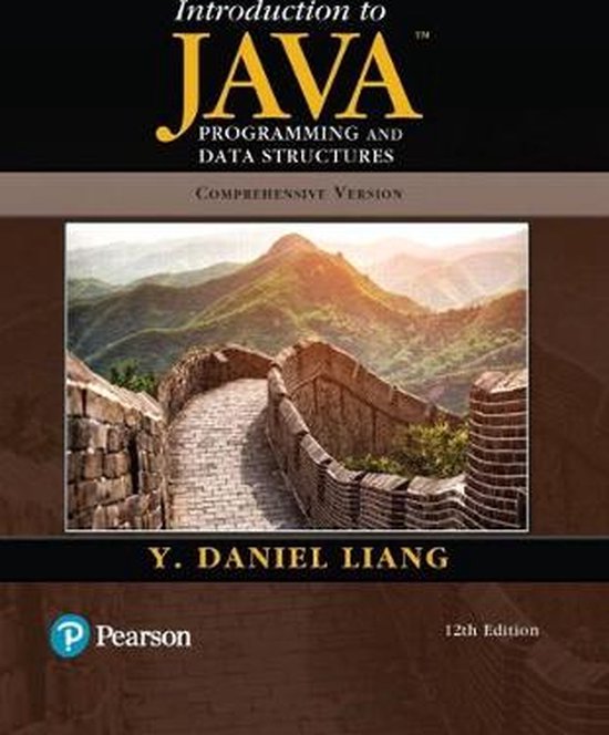 Introduction to java programming and data structures comprehensive