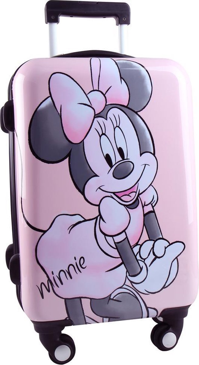 Valise enfant Minnie Mouse vintage rose | bol.com