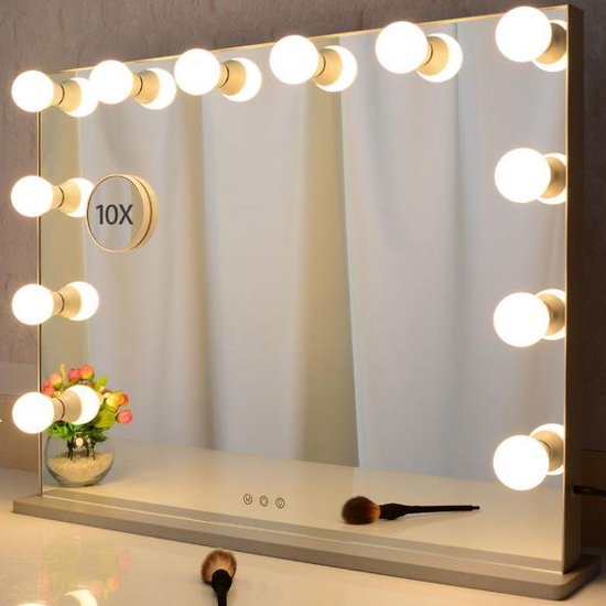 Hollywood Spiegel | Elsa Vanity | Make up Spiegel Met LED verlichting | Cosmetische Spiegel - VenussVanity