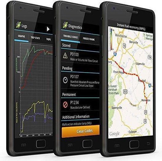 Eculink Obd Bluetooth 4.2 |diagnoseapparaat Auto uitlezen | software... | bol.com