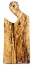 Zethome | Olijfhouten snijplank met houten handvat | 42x18