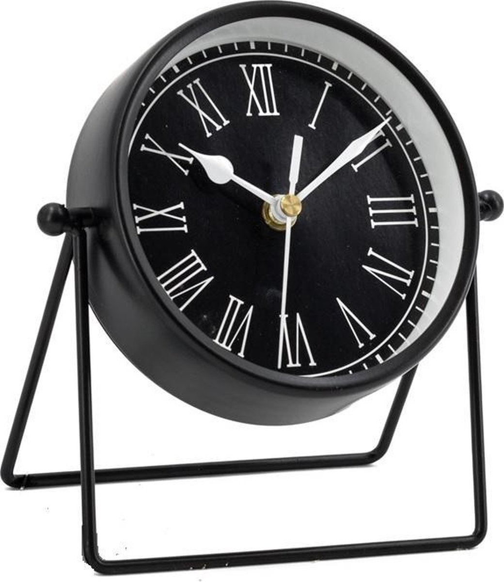 Horloge de table en métal moto 17 cm de haut - horloge de table -  horlogerie - montre | bol