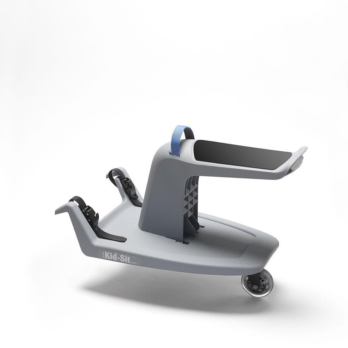 Kid-Sit Meerijdplankje - kidsit Grijs met Blauw handvat | bol.com