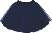 HEBE - reversable tule rok - blauw en navy - Maat 98/104