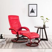 Fauteuil verstelbaar met voetenbankje (Incl LW anti kras viltjes)  - Lounge stoel - Relax stoel - Chill stoel - Lounge Bankje - Lounge Fauteil