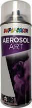 Dupli-Color Aerosol Art Lak - Spuitlak - Geschikt voor allerlei materialen - Voor Binnen & Buiten - Zijdemat - RAL 9017 - Verkeerszwart