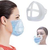 Mondmasker Beugel - 5 Stuks - Make-up vriendelijk - Mondkapje - Siliconen mondkapje houder - Meer ruimte voor te ademen - Wasbaar - Masker houder - Mondkapje Beugel - Beugel