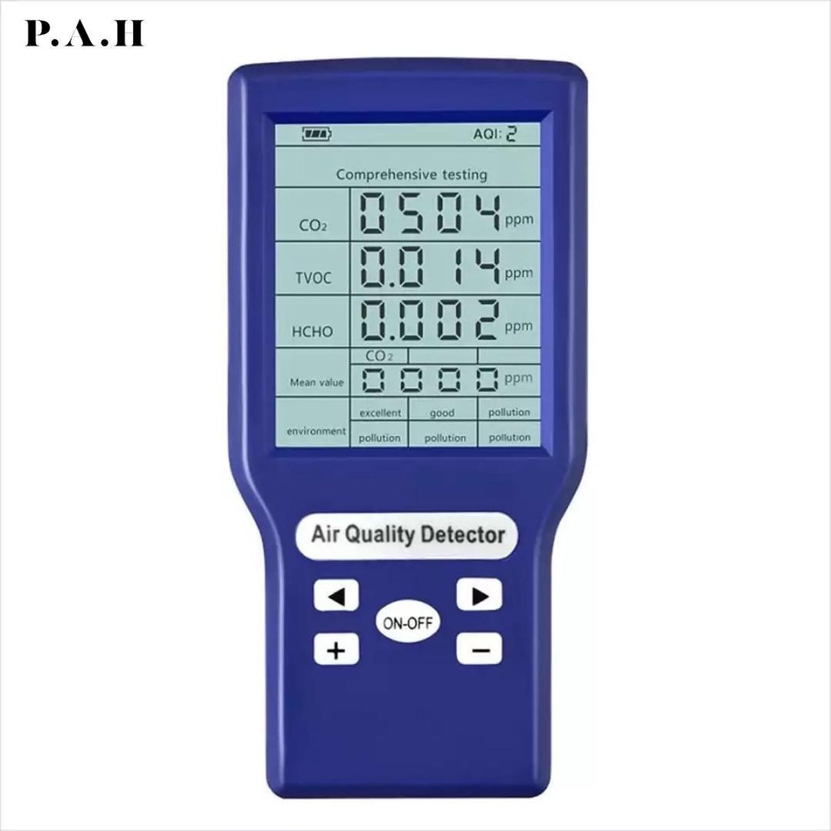 15-in-1 Air Quality Detector, Tuya-WiFi Air Quality Monitor, Air Quality Monitor, Air Quality Monitor for Formaldehyde/Co2/TVOC/TEMP/HUMI, Rechargeable SmartHome Air Quality Detectors