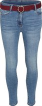 Cassis - Female - Afgewassen slim jeans  - Licht denim