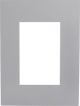 Mount Board 822 Grey 20x20cm with 12x12cm window (5 pcs)