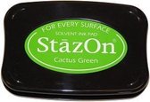 Inktkussen Stazon Cactus Groen (1 st)