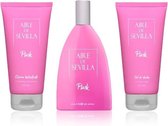 Parfumset voor Dames Pink Aire Sevilla EDT (3 pcs) (3 pcs)