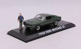 Ford Mustang GT with Figurine Movie Bullit
