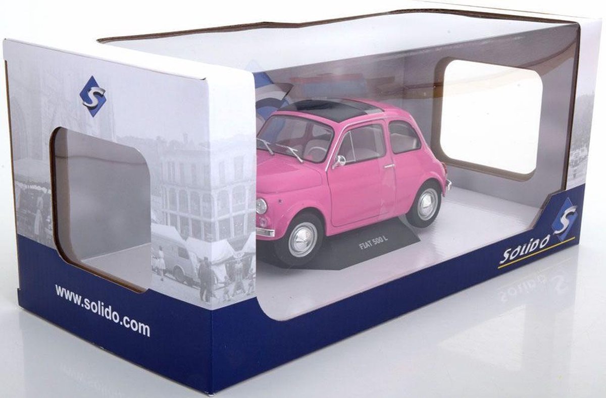 Solido Fiat 500 miniature de voiture classique pré-assemblée 1:18