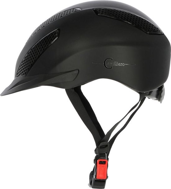 Casque Kerbl EXite équitation – Noir, L/XL (57-60cm), Fermeture Fast-Click