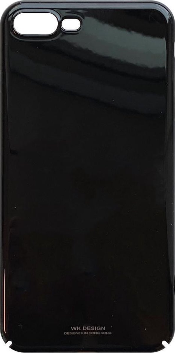 WK Design - Hardcase hoesje geschikt voor iPhone 7 Plus / 8 Plus - Zwart