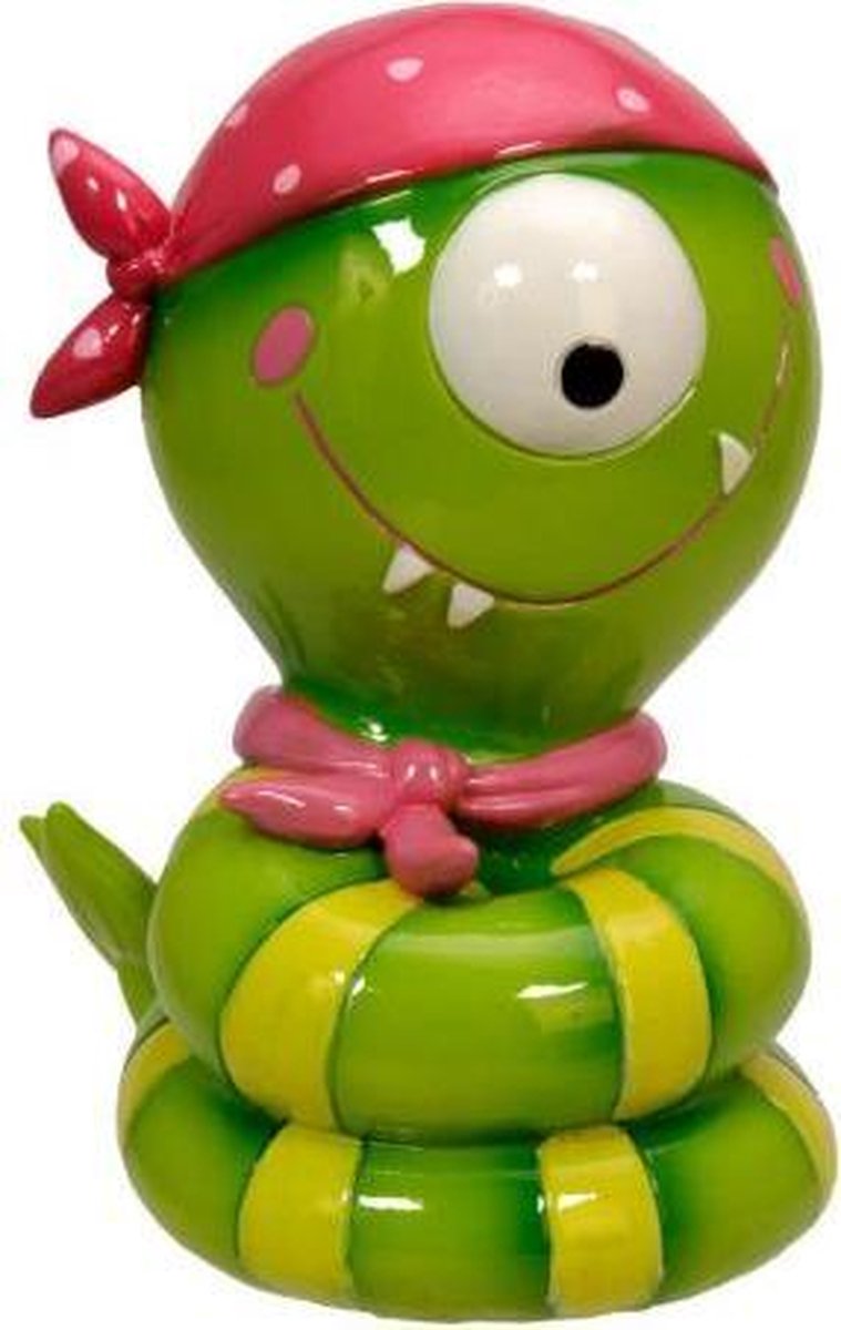 Snake - slang - Kleurrijke Spaarpot – dieren Spaarpot/ Money bank - Stimulans om te sparen - spaarpot voor dierenvriend en kinderspaarpot