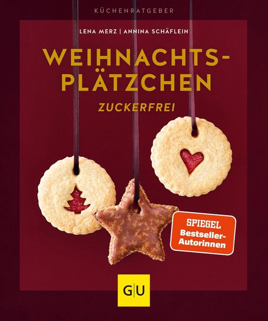 GU Küchenratgeber - Weihnachtsplätzchen zuckerfrei - cover