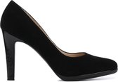 Peter Kaiser Pumps / Stiletto Dames / Damesschoenen - Suède - Naaldhak hoogte 10 cm - 78911 - Zwart - Maat 41.5