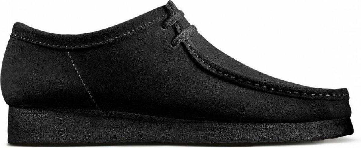 Clarks Originals Wallabee, Black Sde Black, Schoenmaat 44 1/2, Laarzen,  2613327970 - Schoenen.nl