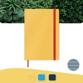 Leitz Cosy Notitieboek B5 Soft Touch Gelijnd - Notitieboek Hard Cover - Warm Geel - Ideaal Voor Thuiswerken/Thuiskantoor