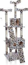 Cozytrix Katten krabpaal 170 cm, 2 huisjes