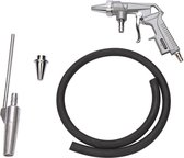 Silverline Zandstraalpistool Set - 3 t/m 6 Bar - 43 t/m 87 Psi