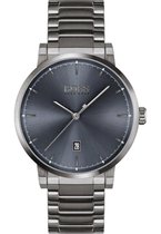 Hugo Boss - 1513793 - Horloge - Mannen - Blauw- RVS - Ø 42 mm