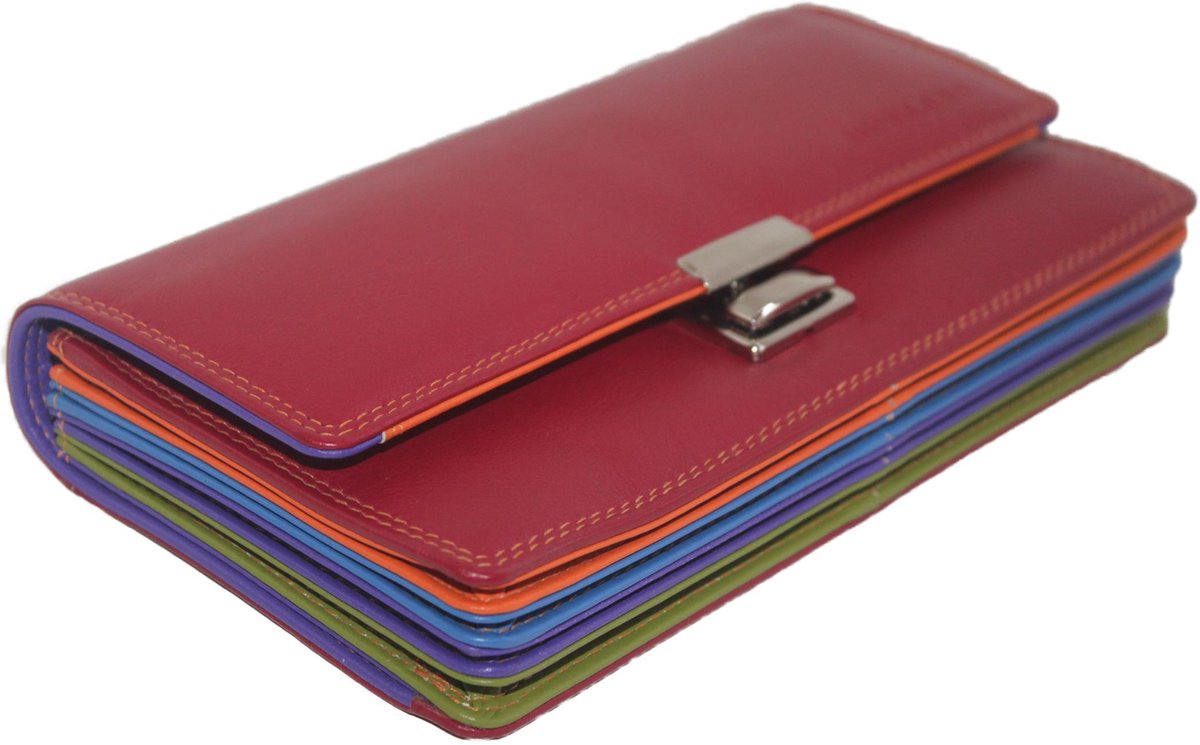 Kelnerbeurs multicolor rood
