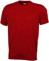 James and Nicholson - Heren Active T-Shirt (Rood)