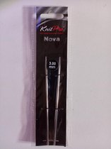 KnitPro Nova Metal verwisselbare breipunten 3.00mm.