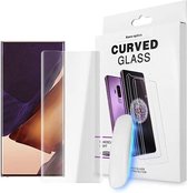 DrPhone Liquid Glass Galaxy Note 20 3D Curved Edge 9H – UV Full Glue Screenprotector
