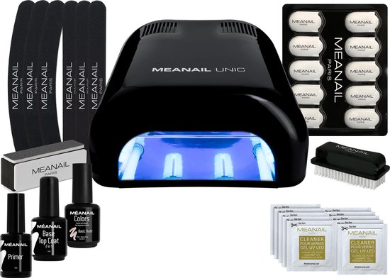 Gel nagellak UV lamp 36w zwart MEANAIL® Essential kit