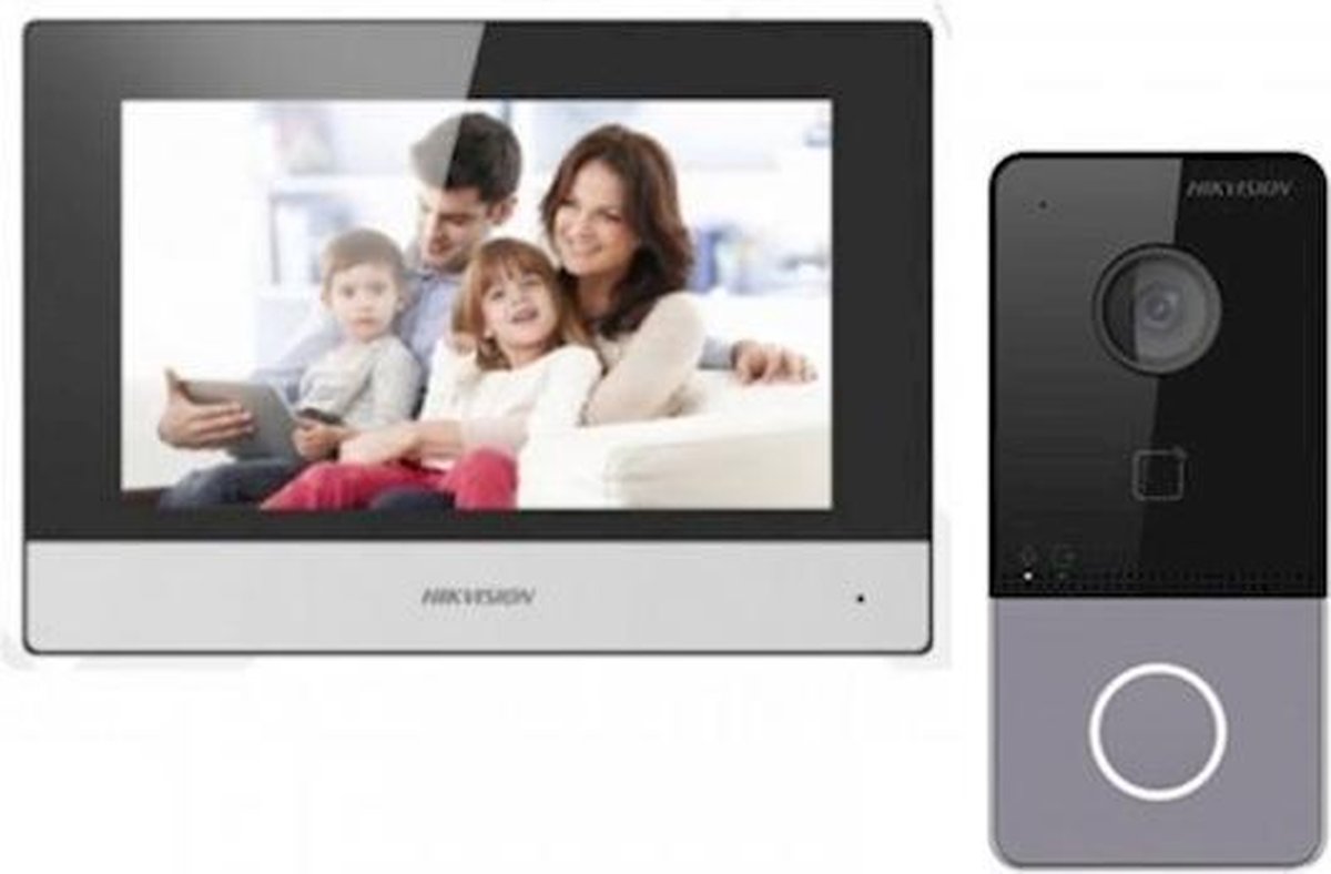 Hikvision Villa intercom kit - 1 beldrukker en binnenpost