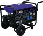 MASTER FLASH 3300W benzinegenerator met trolley kit MF3300