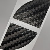 Carbon  look sticker voor nieuw klein model aluminium BMW velg embleem 56MM