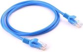 Internetkabel 1 meter - CAT6 UTP kabel RJ45 - Blauw