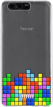 6F hoesje - geschikt voor Honor 9 -  Transparant TPU Case - Tetris #ffffff